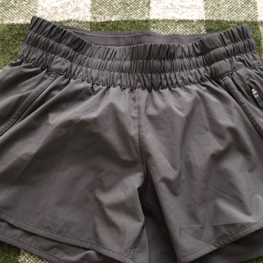 Lululemon tracker short graphite grey size 8